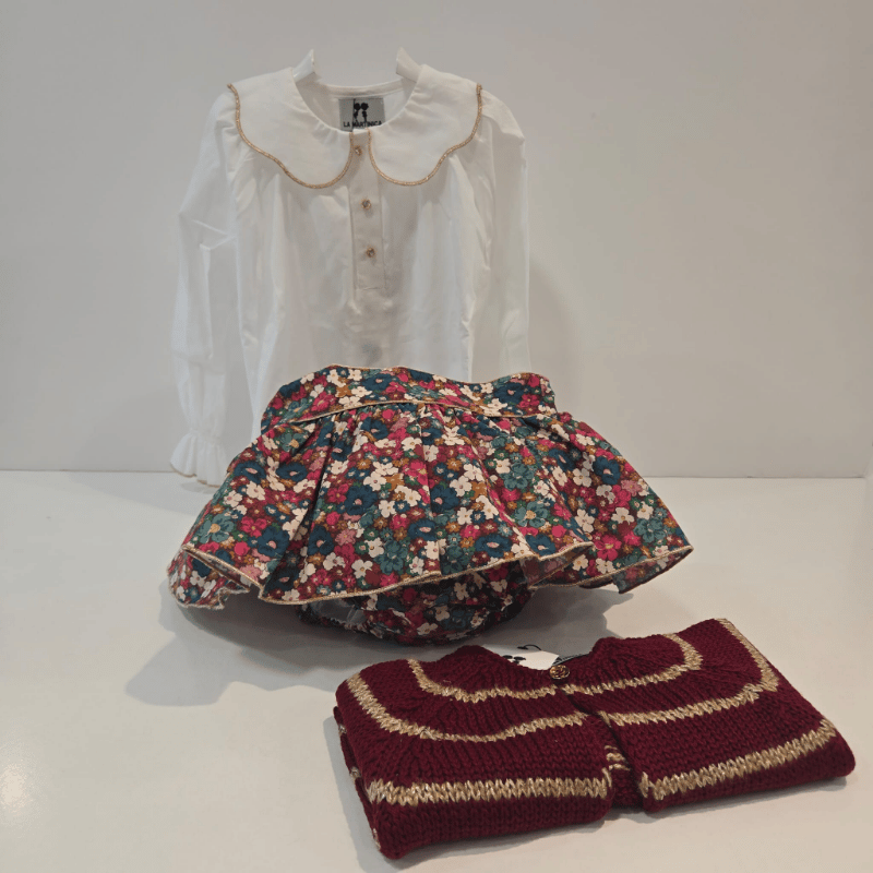 Conjunto blusa braga volantes Ámterdam Martinica invierno 26/27