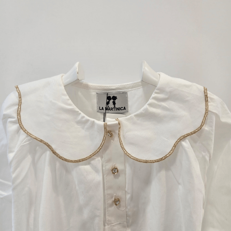 Conjunto blusa braga volantes Ámterdam Martinica invierno 26/27