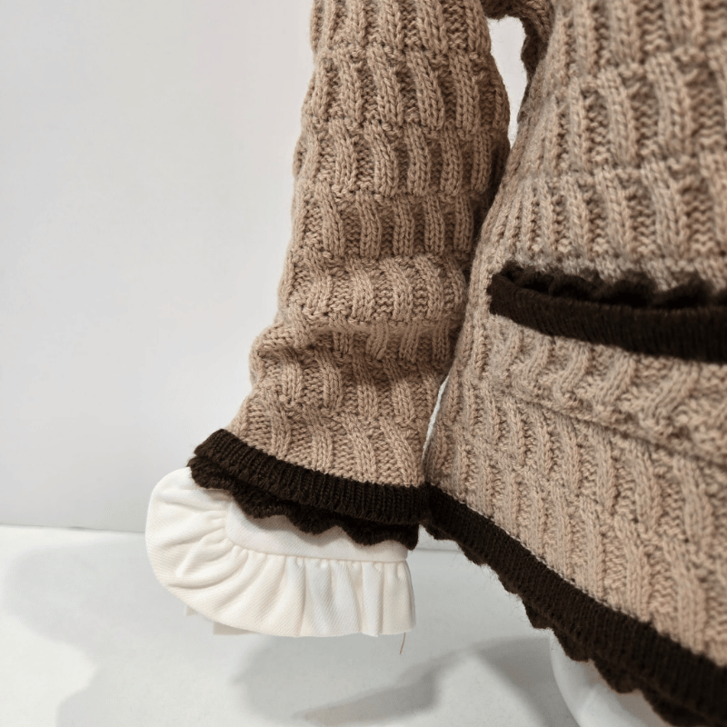 Conjunto blusa mas braga falda y chaqueta de Rahigo invierno