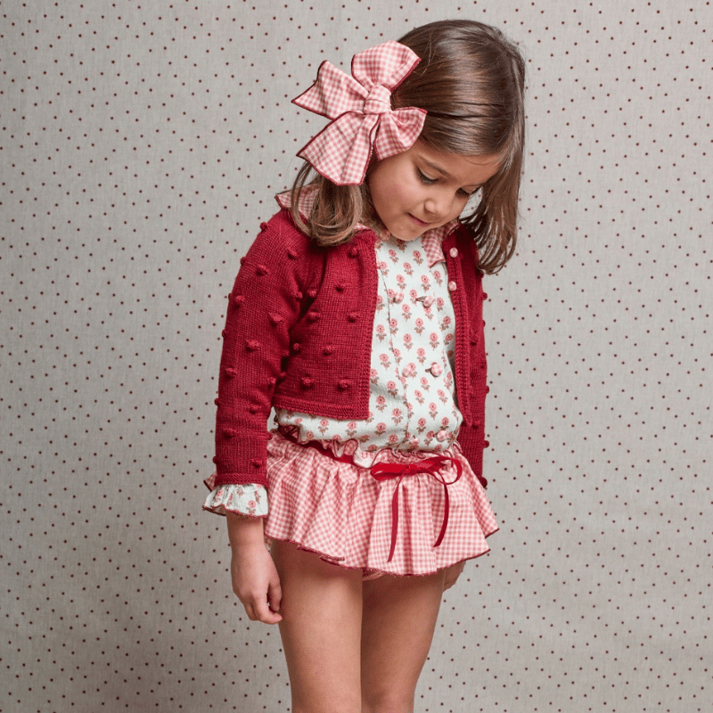 Conjunto blusa mas braguita volante Xandre La Martinica 26/27