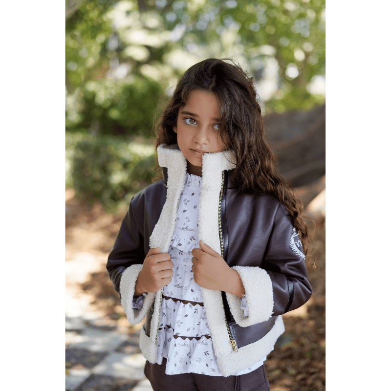 Pelliza corta colección exteriores Noma Fernández invierno 26/27
