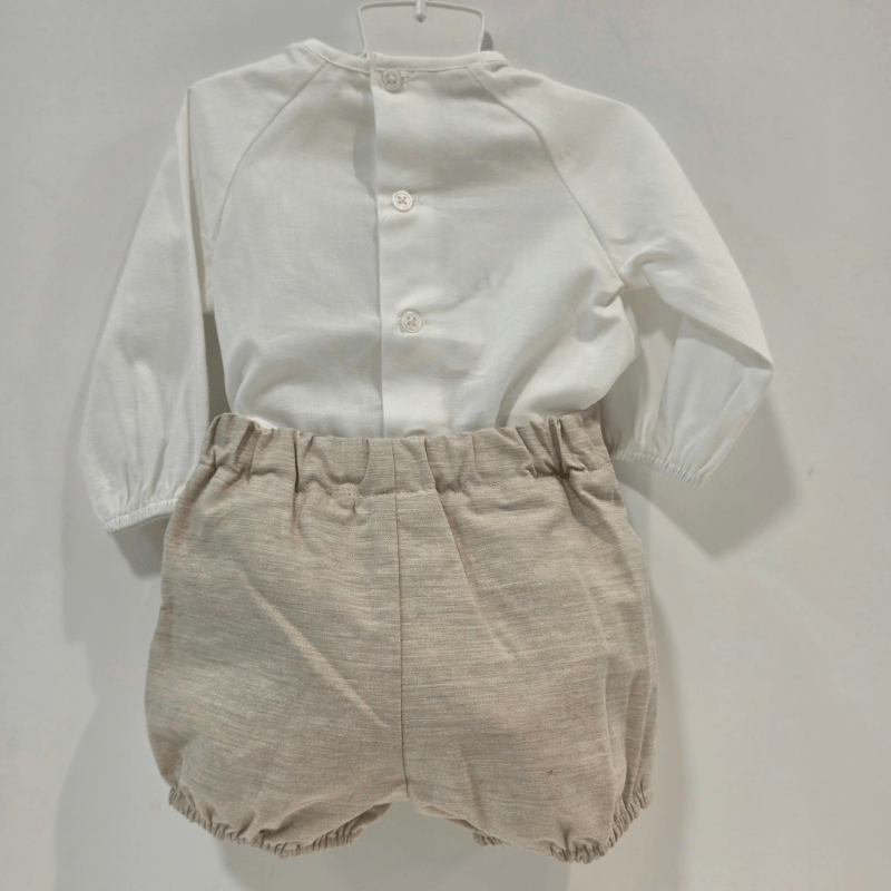 Conjunto niño camisa nido pantalón Pascua P. Rodríguez invierno