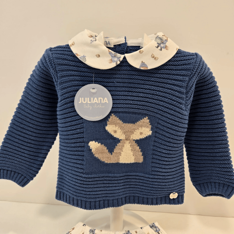 Conjunto niño colección zorritos Juliana otoño invierno