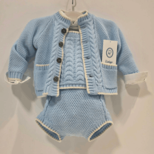 Conjunto niño peto chaqueta azul bebé Rahigo otoño invierno