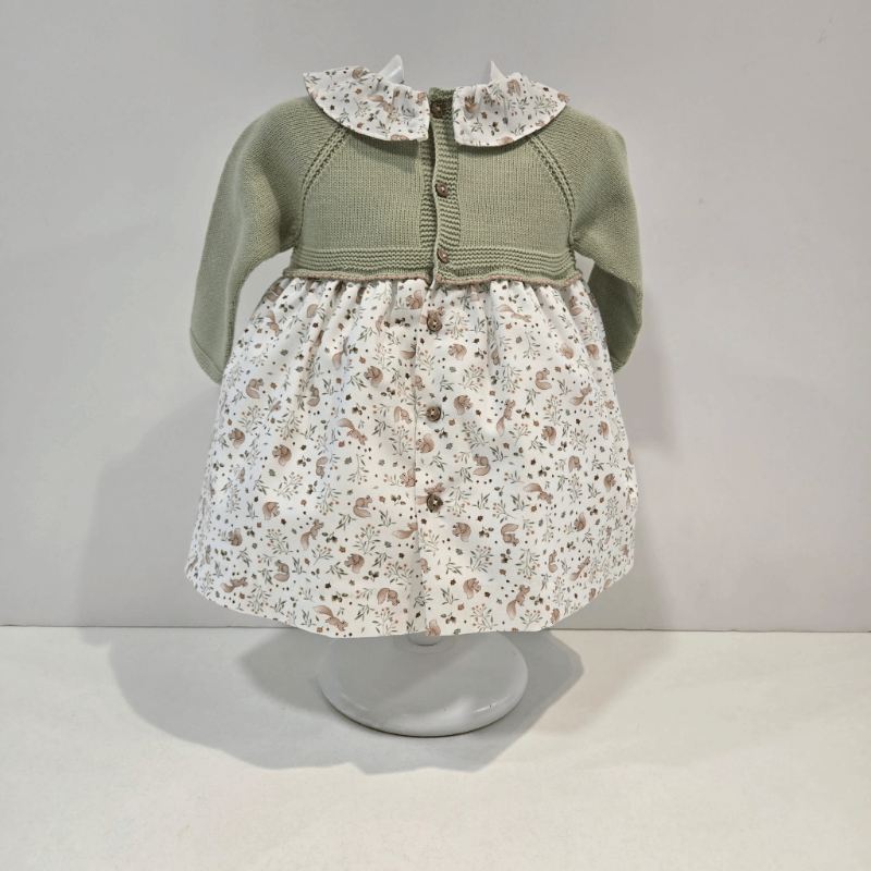 Vestido de punto y tela Ardilla Pangasa otoño invierno - Imagen 3
